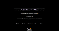 Desktop Screenshot of cosmicassociates.com