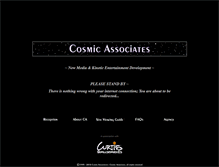 Tablet Screenshot of cosmicassociates.com